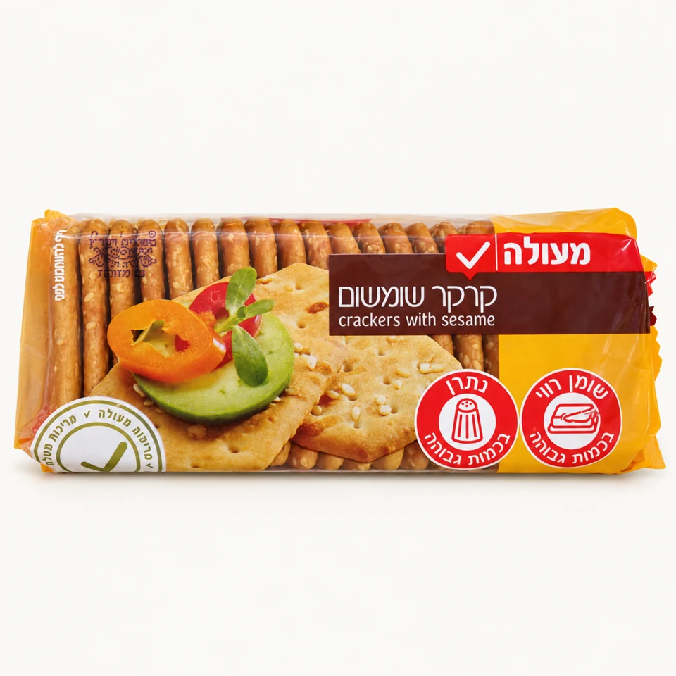 קרקר שומשום מעולה